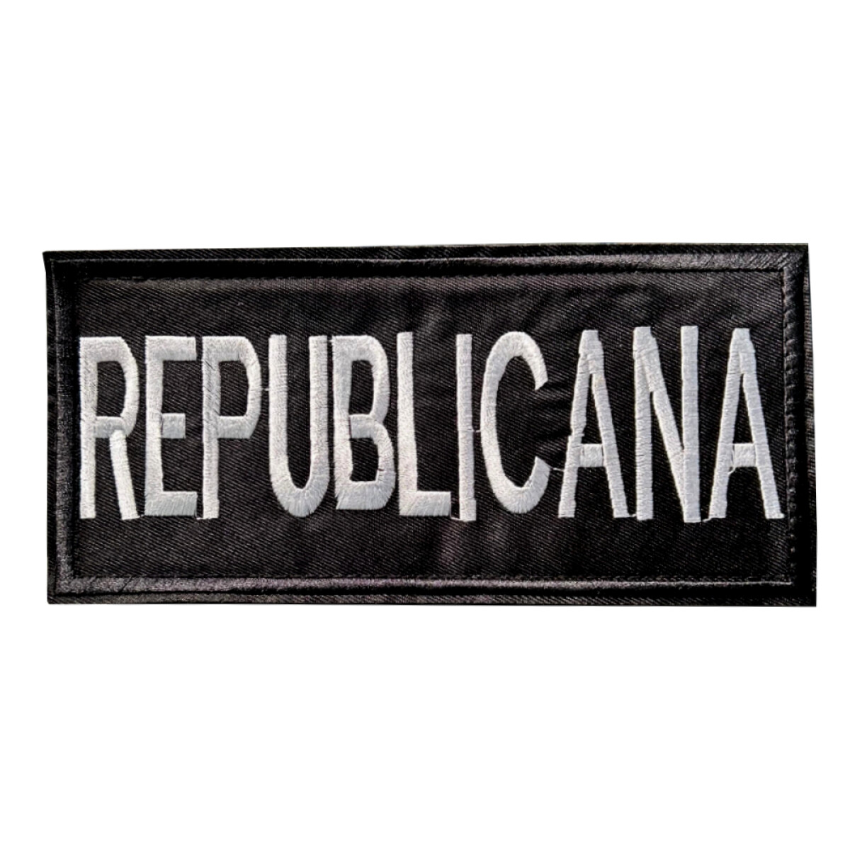 Parche bordado para chaleco - Republicana 