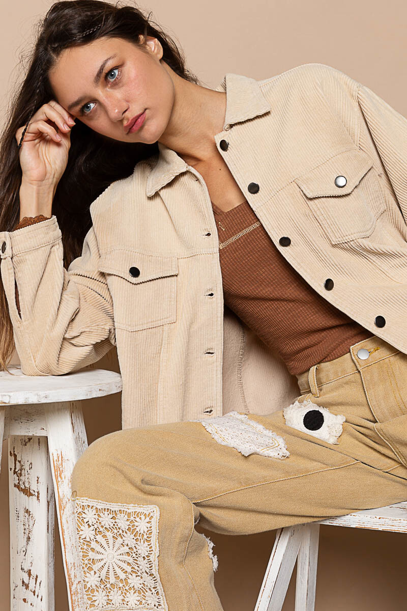 CHAQUETA Beige