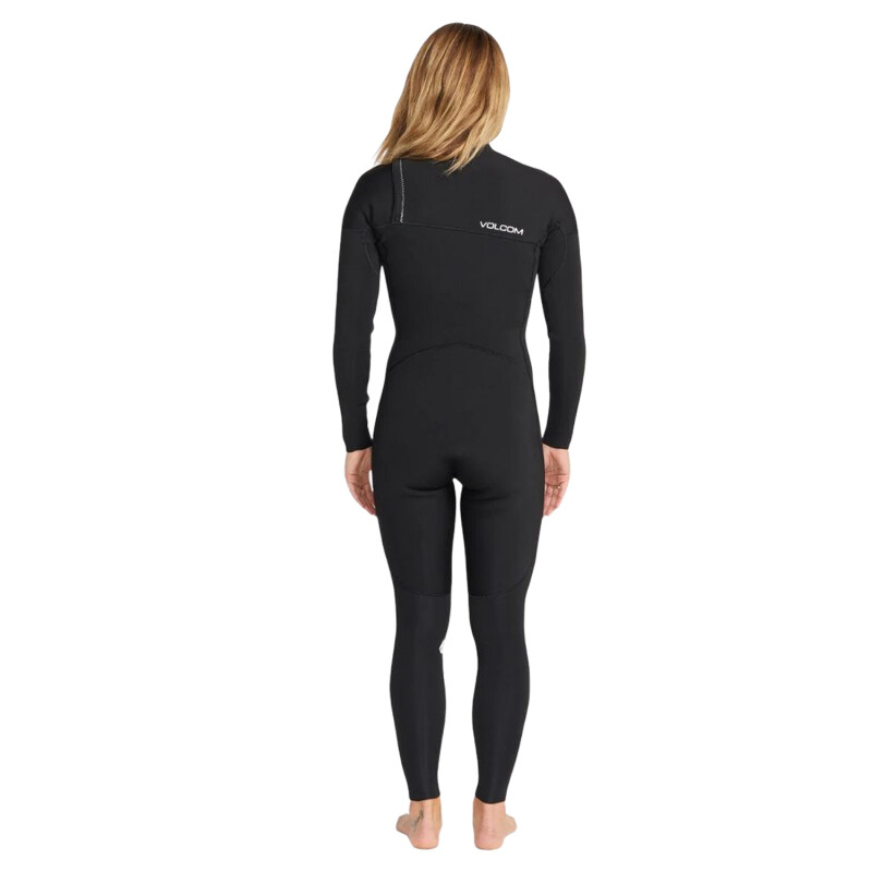 Traje Volcom ABG 3/2 Chest Zip Fullsuit - Negro Traje Volcom ABG 3/2 Chest Zip Fullsuit - Negro