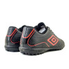 Championes Umbro de Fútbol 5 Classico III de Hombre - 20106074 Negro-rojo