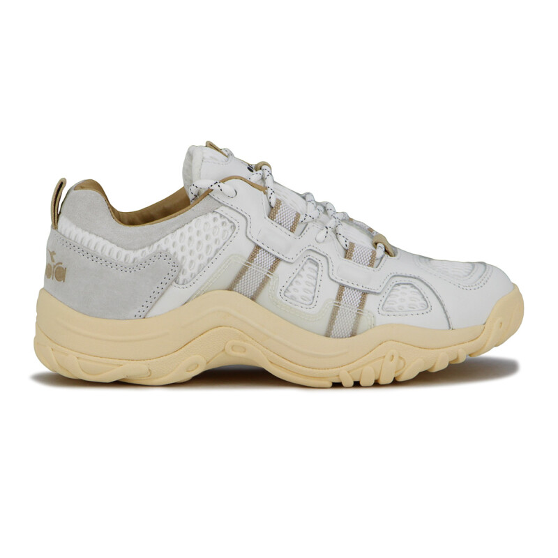 Championes Casuales Diadora Alpaca Unisex Blanco-blanco