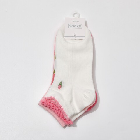 CALCETINES BAJOS TULIP PARA MUJER (3 PARES) CALCETINES BAJOS TULIP PARA MUJER (3 PARES)