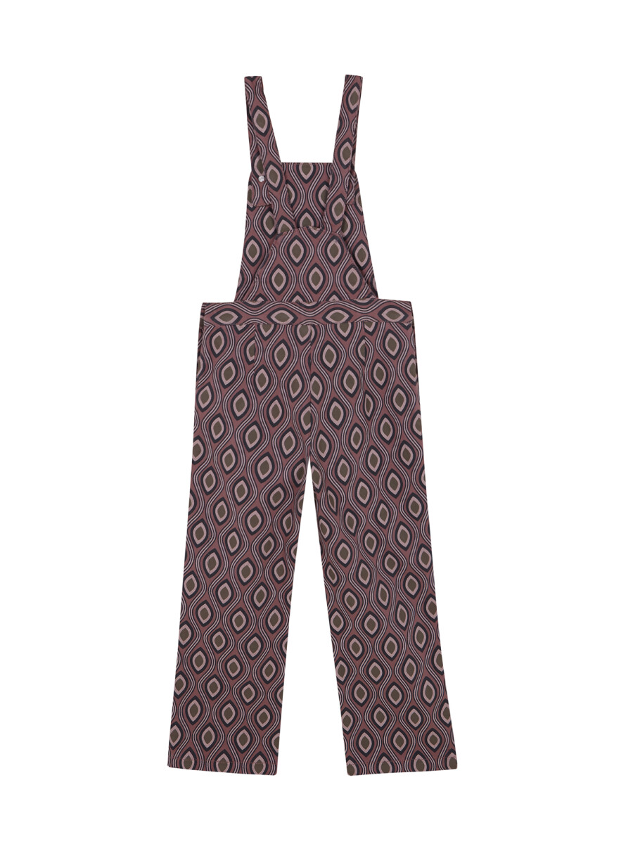 Peto De Twill Estampado Purpura