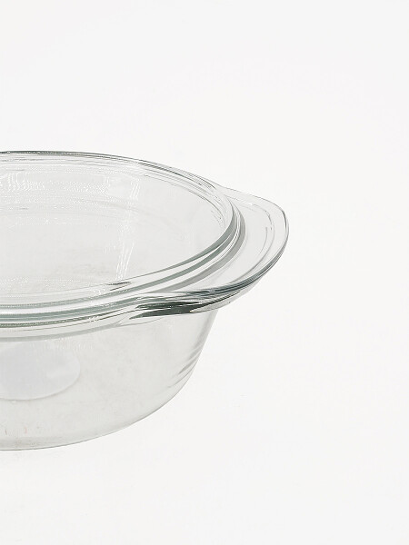 RECIPIENTE VIDRIO TEMPLADO TRANSPARENTE