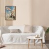Manta para Sillon y Cama 130x180 cm blanco