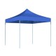Gazebo Plegable de 3x3m Autoarmable Impermeable Filtro UV Estructura en Acero - Azul Gazebo Plegable de 3x3m Autoarmable Impermeable Filtro UV Estructura en Acero - Azul