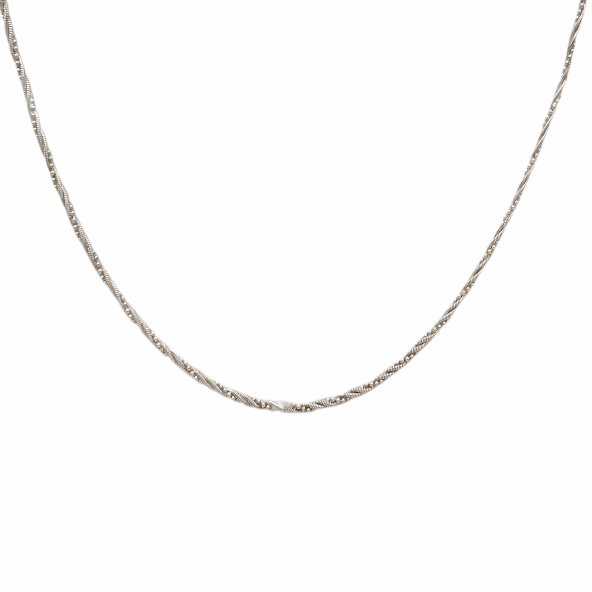 Cadena Vintage-Plata 925-Sin Piedra-CD3054 - sinpiedra 