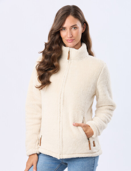 CAMPERA SHERPA SUAVE Natural