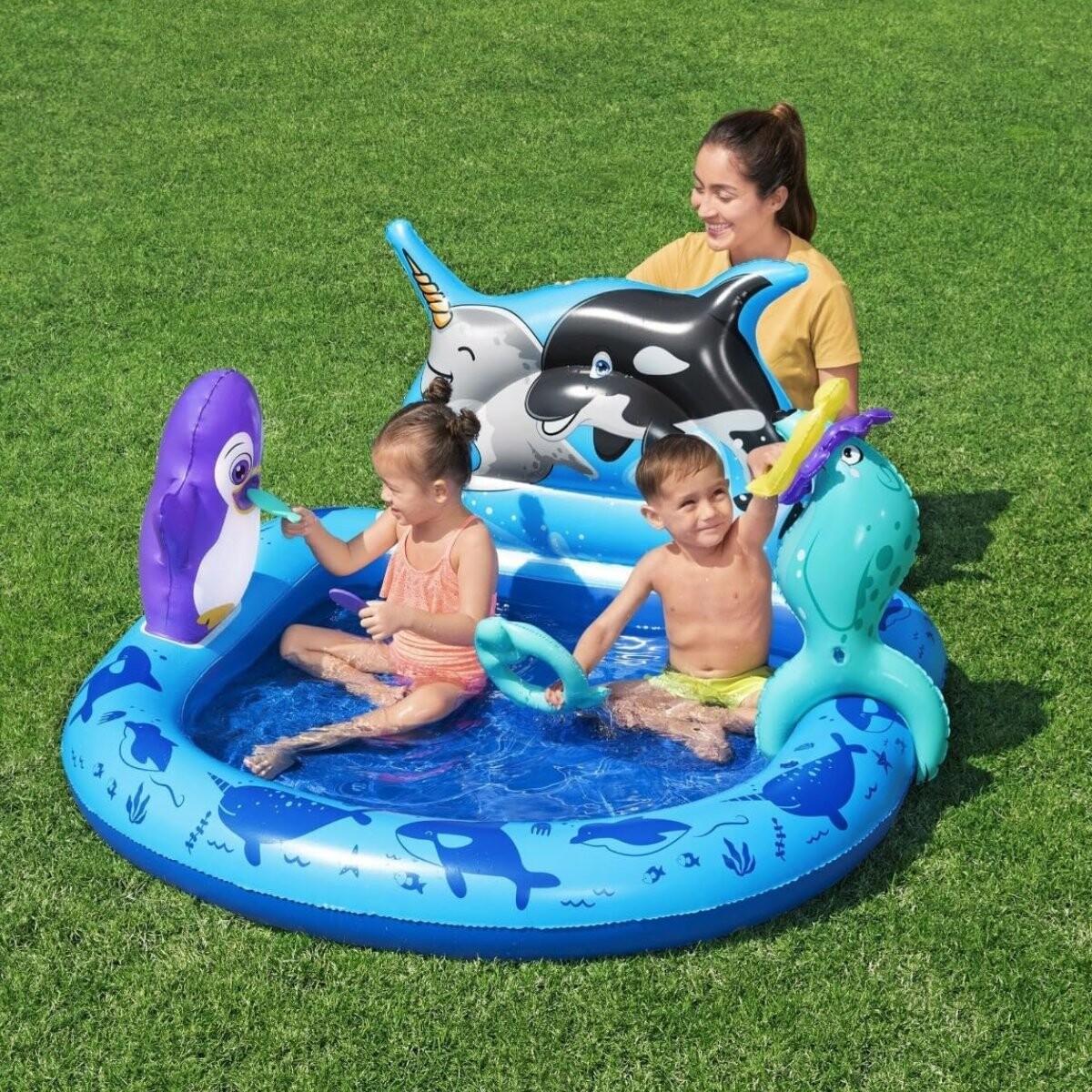 Piscina inflable ineteractiva polar artíco bestway 