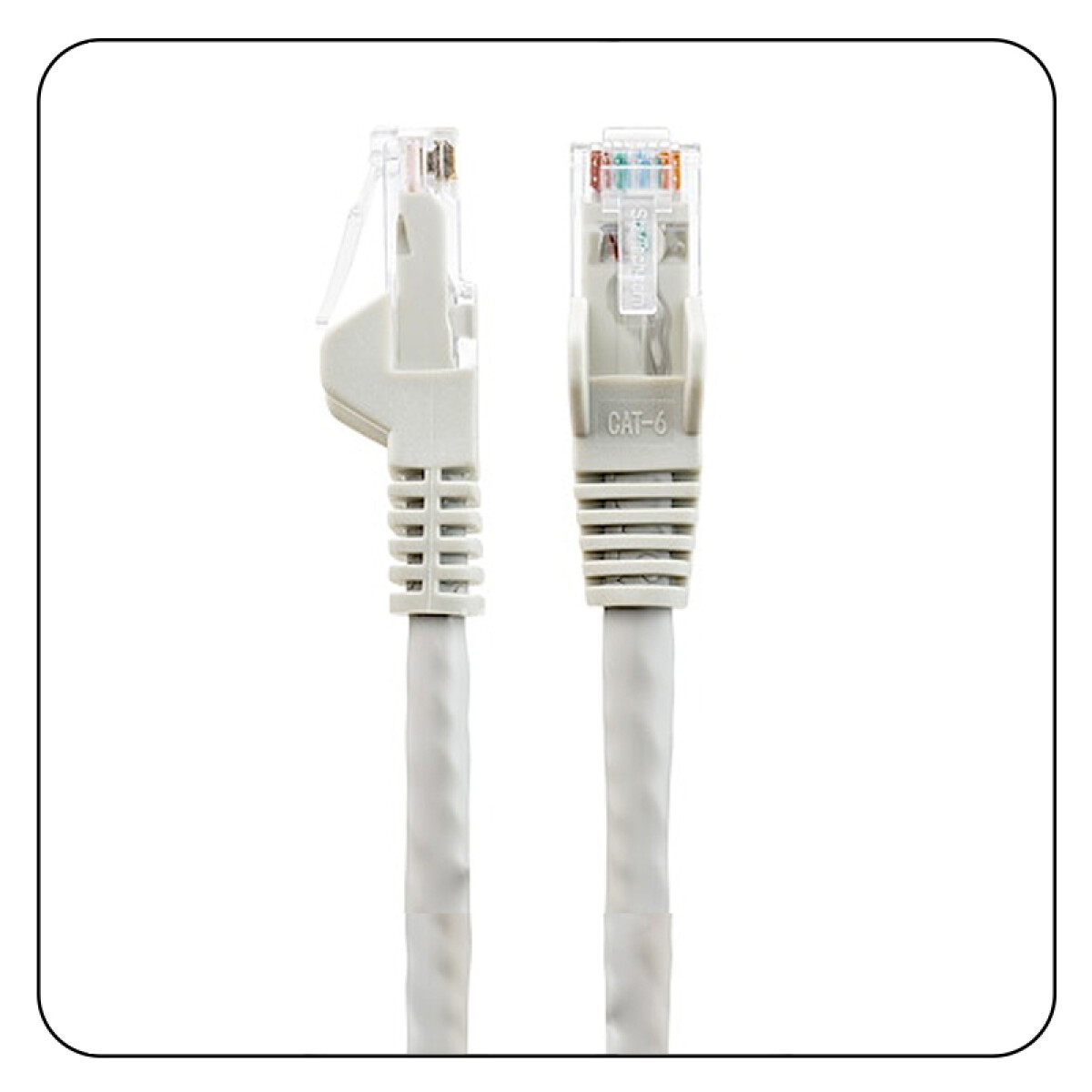 Cable de red Patch Cord CAT6 2M blanco Kolke 