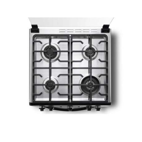 COCINA INDURAMA POMPEYA NEGRO 76X63X95 ENCENDIDO, LUZ. COCINA INDURAMA POMPEYA NEGRO 76X63X95 ENCENDIDO, LUZ.