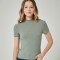 Remera Daly Verde Grisaceo