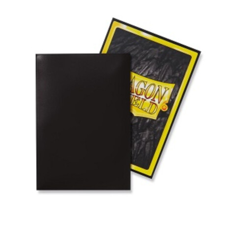Dragon Shield: 60 Japanese Size Sleeves - Classic Black Dragon Shield: 60 Japanese Size Sleeves - Classic Black