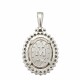 Medalla Virgen Milagrosa con zirconias Medalla Virgen Milagrosa con zirconias