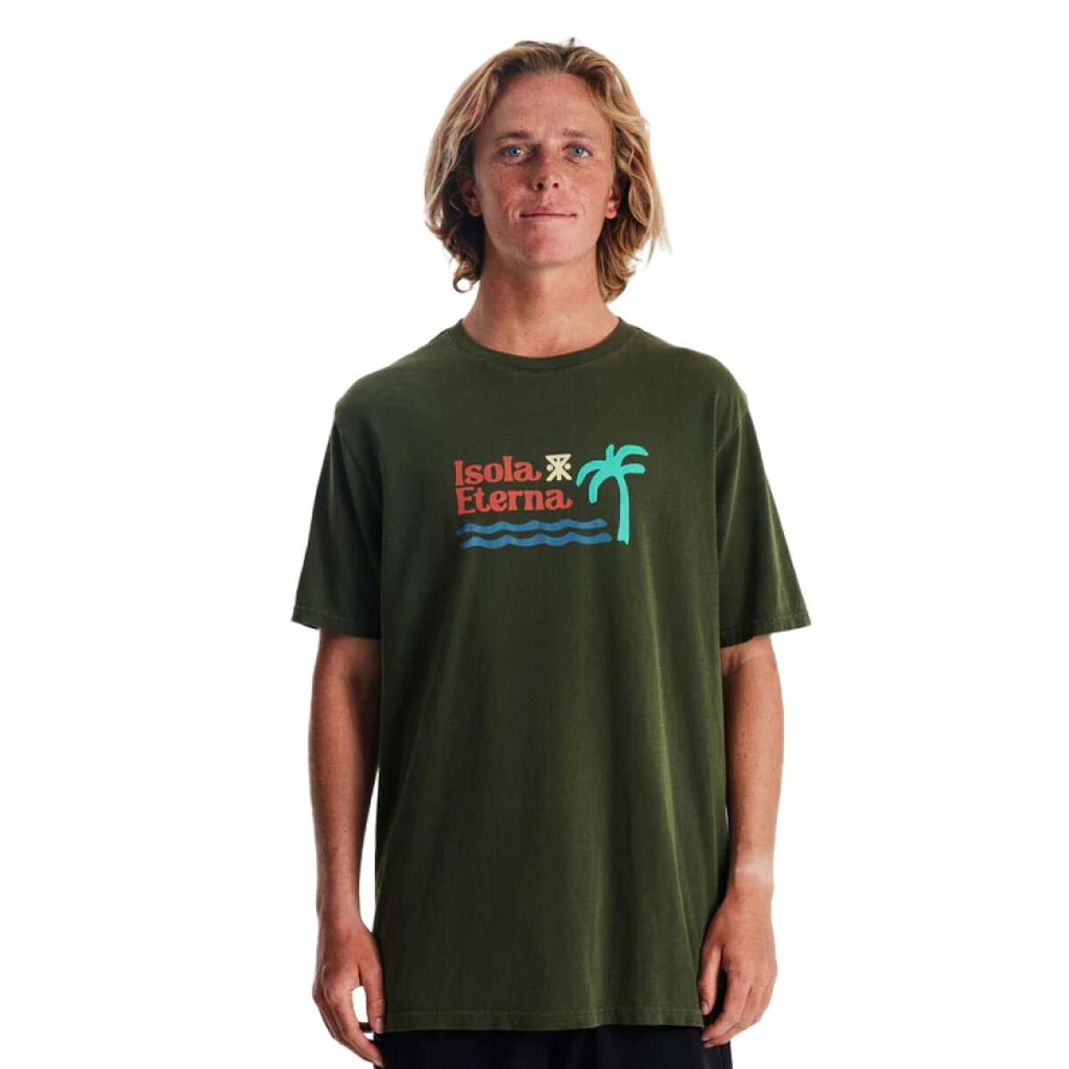 Remera Roark Isola Eterna - Verde 