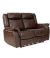 Sofa Recliner 2 Cuerpos Royal Marron