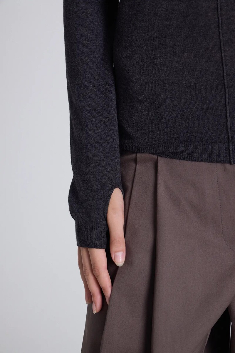 SWEATER INDUS Plomo