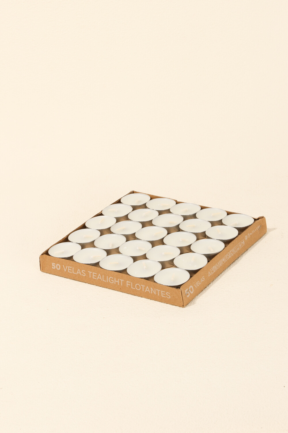 Vela Flotante 50 Un. 6g Color Unico