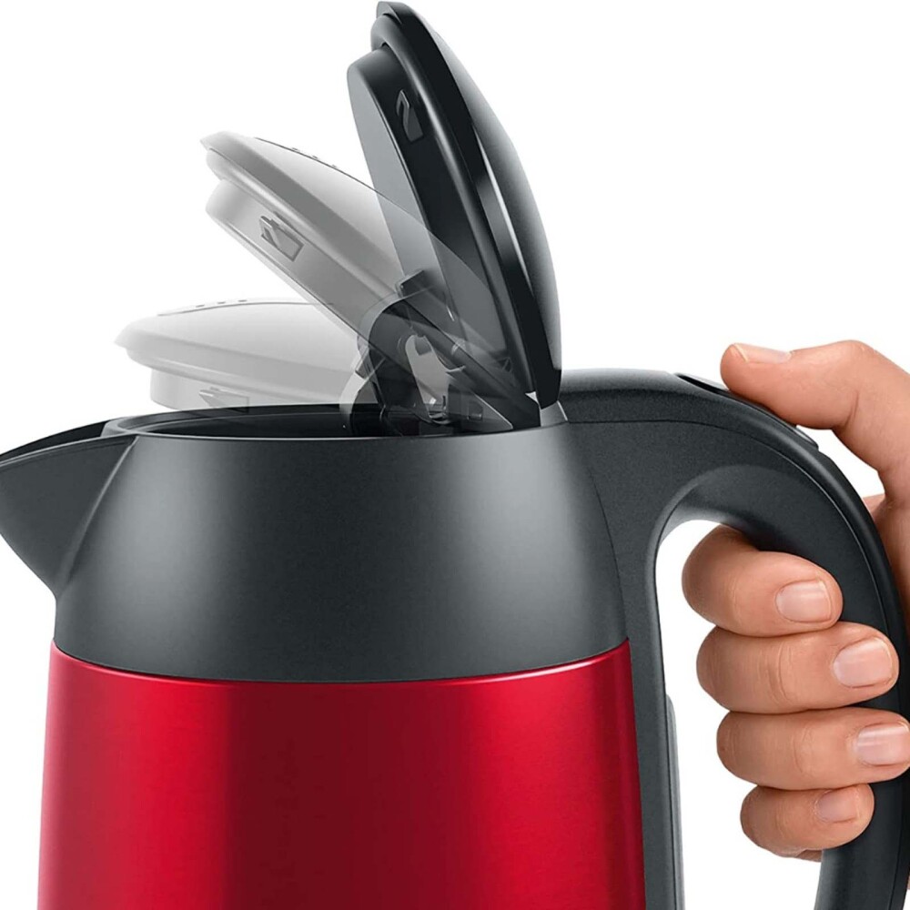 HERVIDOR BOSCH 1-7-LITROS ROJO TWK3P424 DESIGNLINE