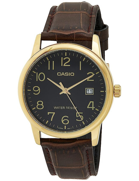 Reloj Análogo Casio MTP-V002GL Resistente Al Agua Dorado