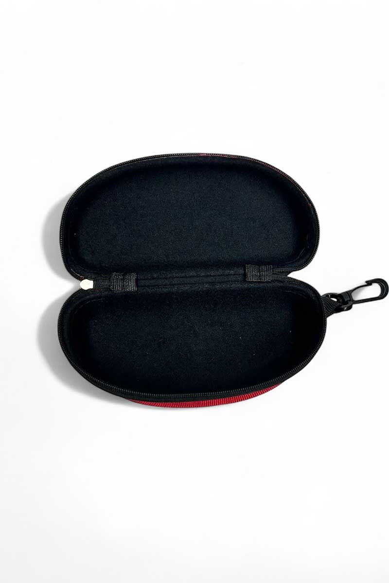 ESTUCHE PARA LENTES RIGIDO Rojo