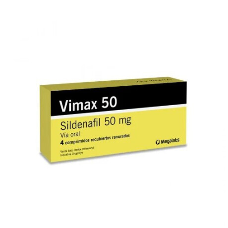 Vimax 50 mg 4 Comprimidos