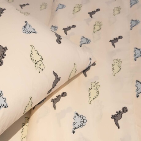 ACOLCHADO FIBRA-SUAVE NATURAL-BEIGE DINOS KIDS ARENA