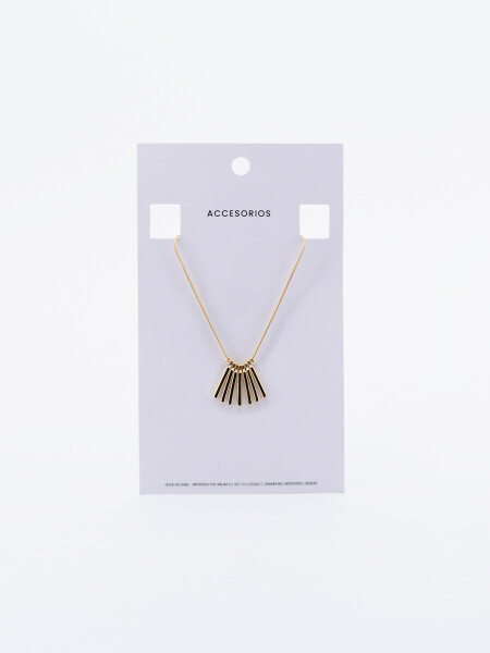 CADENA CON DIJE DORADO