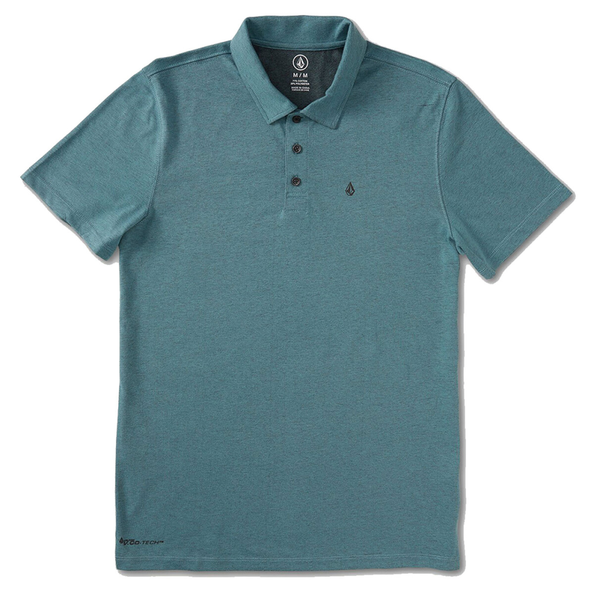 Remera Volcom Hazard Polo - Azul 