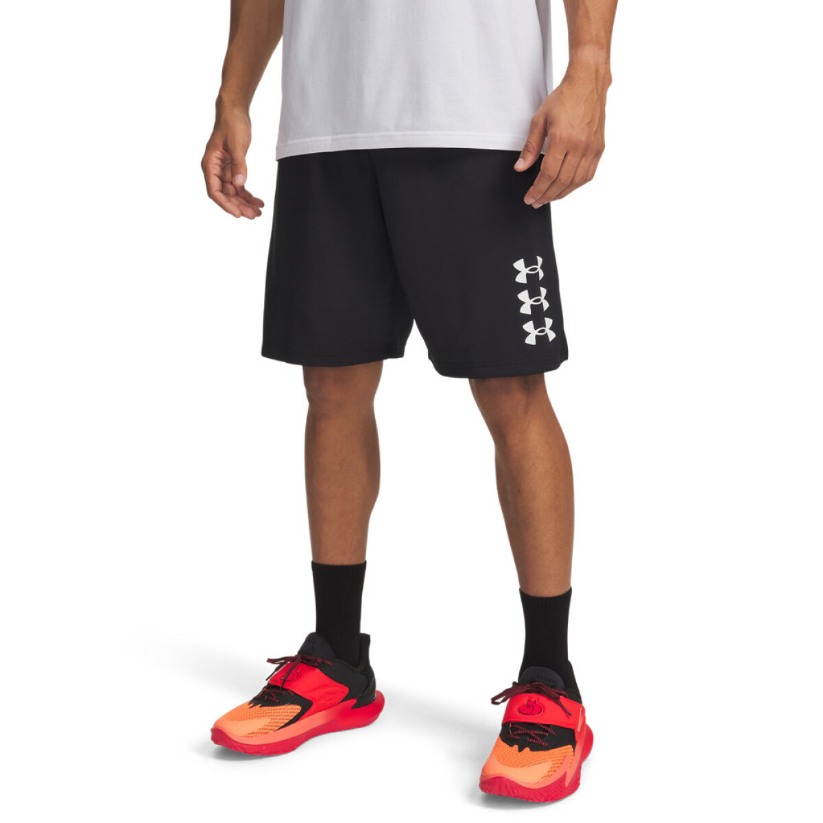 UA Next Gen Short-GRY - BLK-001 