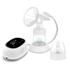 Extractor de Leche Eléctrico Carestino Life Con Mamadera Gris
