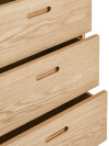 Aparador MARSTRAND 2 puertas 3 cajones roble nat Aparador MARSTRAND 2 puertas 3 cajones roble nat