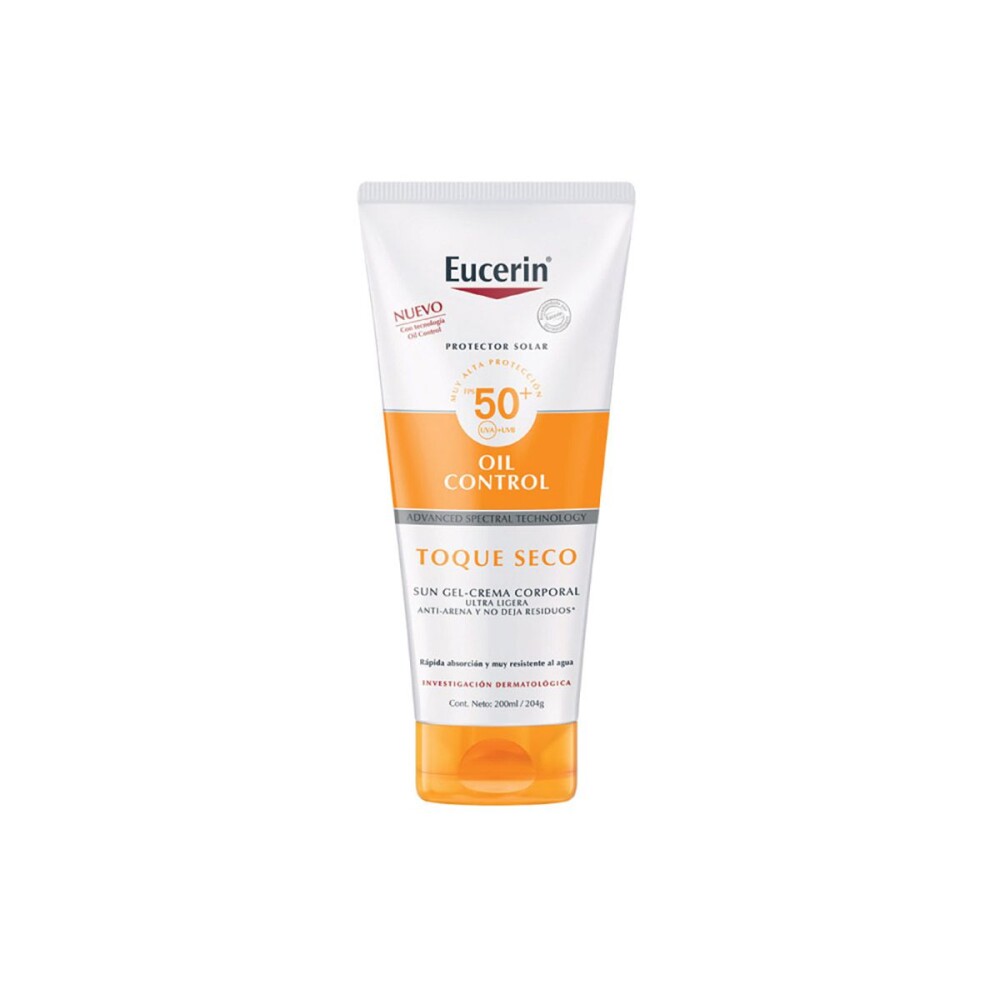 EUCERIN SUN BODY GEL/CR TOQUE SECO FPS50 única