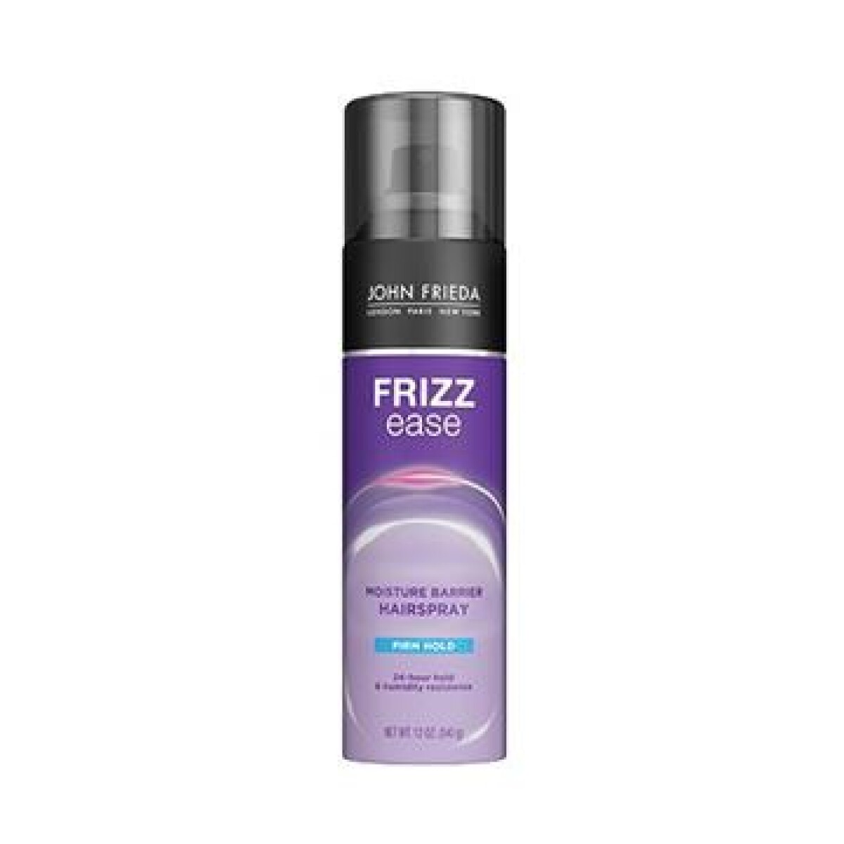 John Frieda Anti Frizz, Frizz Ease Firm Hold Spray para el cabello sin perfume 