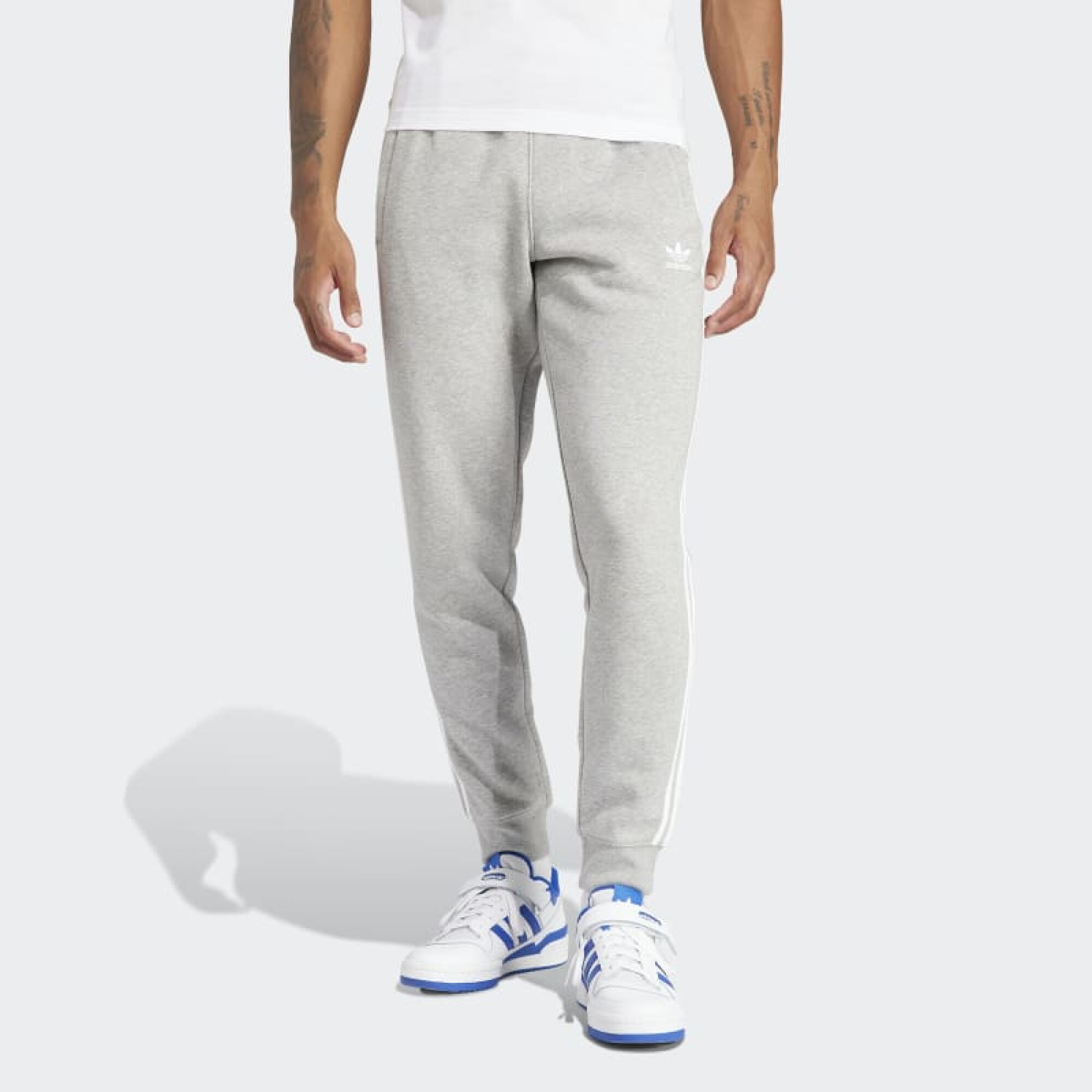 Pantalón Adidas Adicolor Rayas Gris — Inbox
