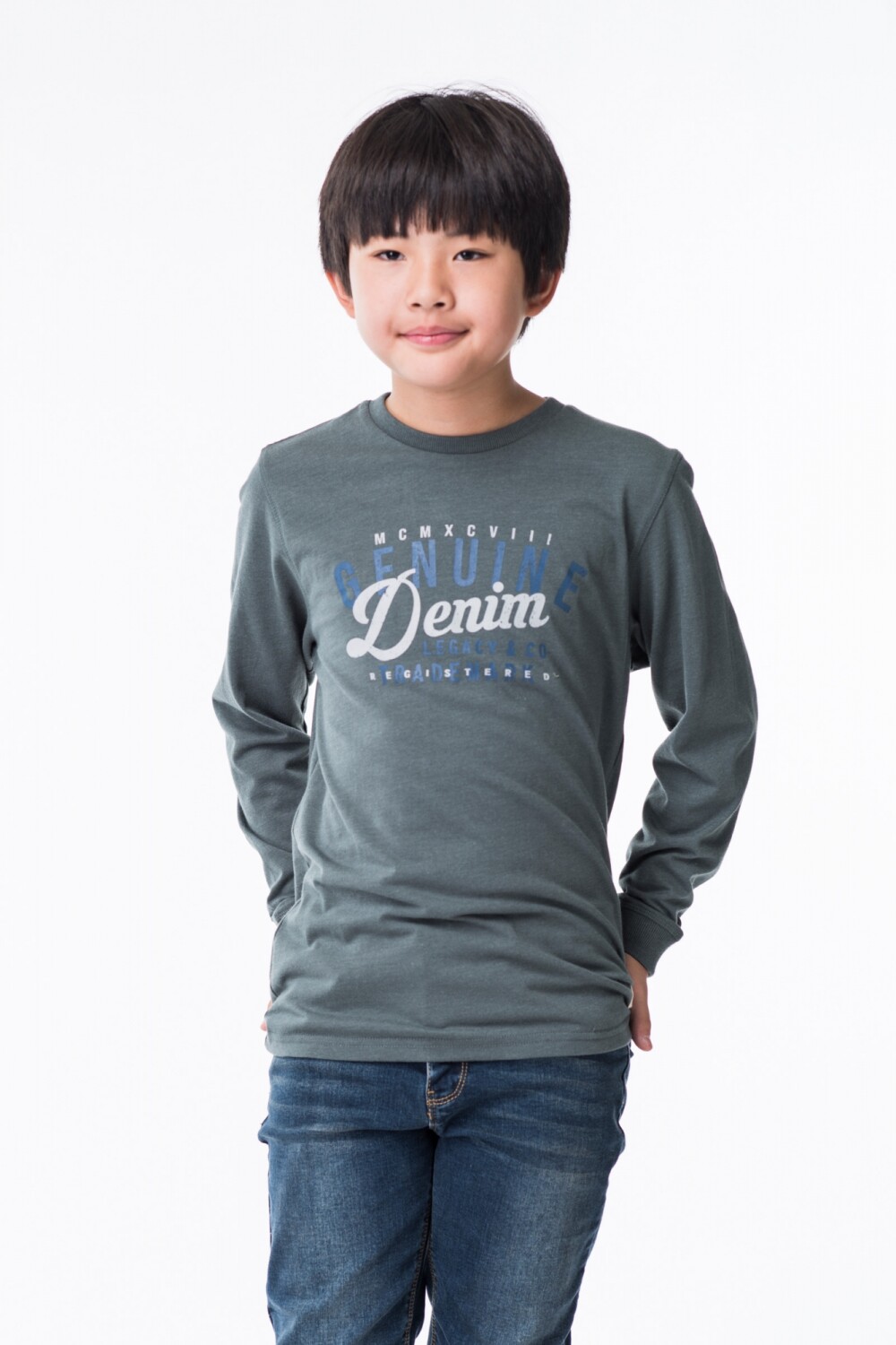 Remera Estampada Verde