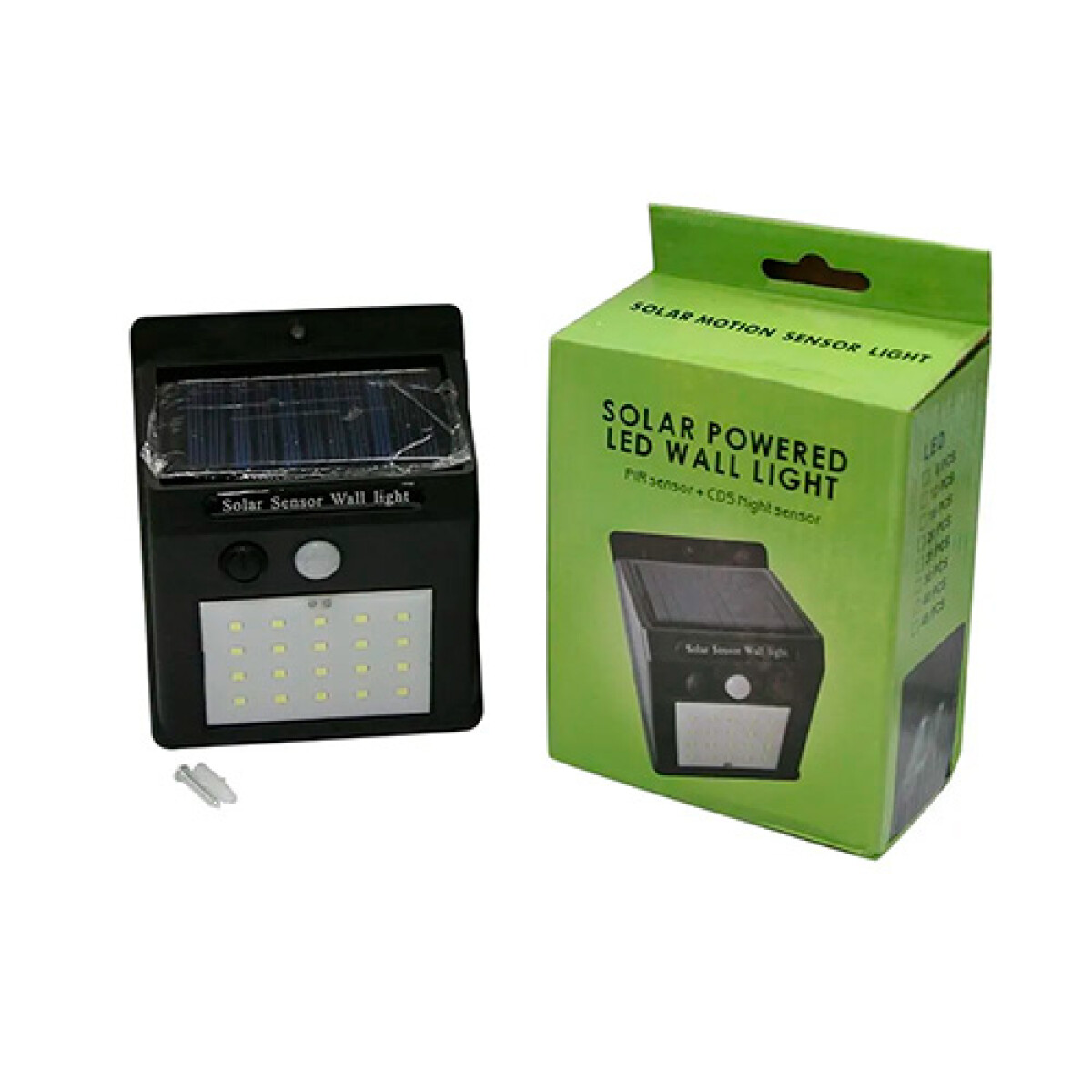 Luz Farol 30 Led Solar con Sensor de Movimiento - 001 