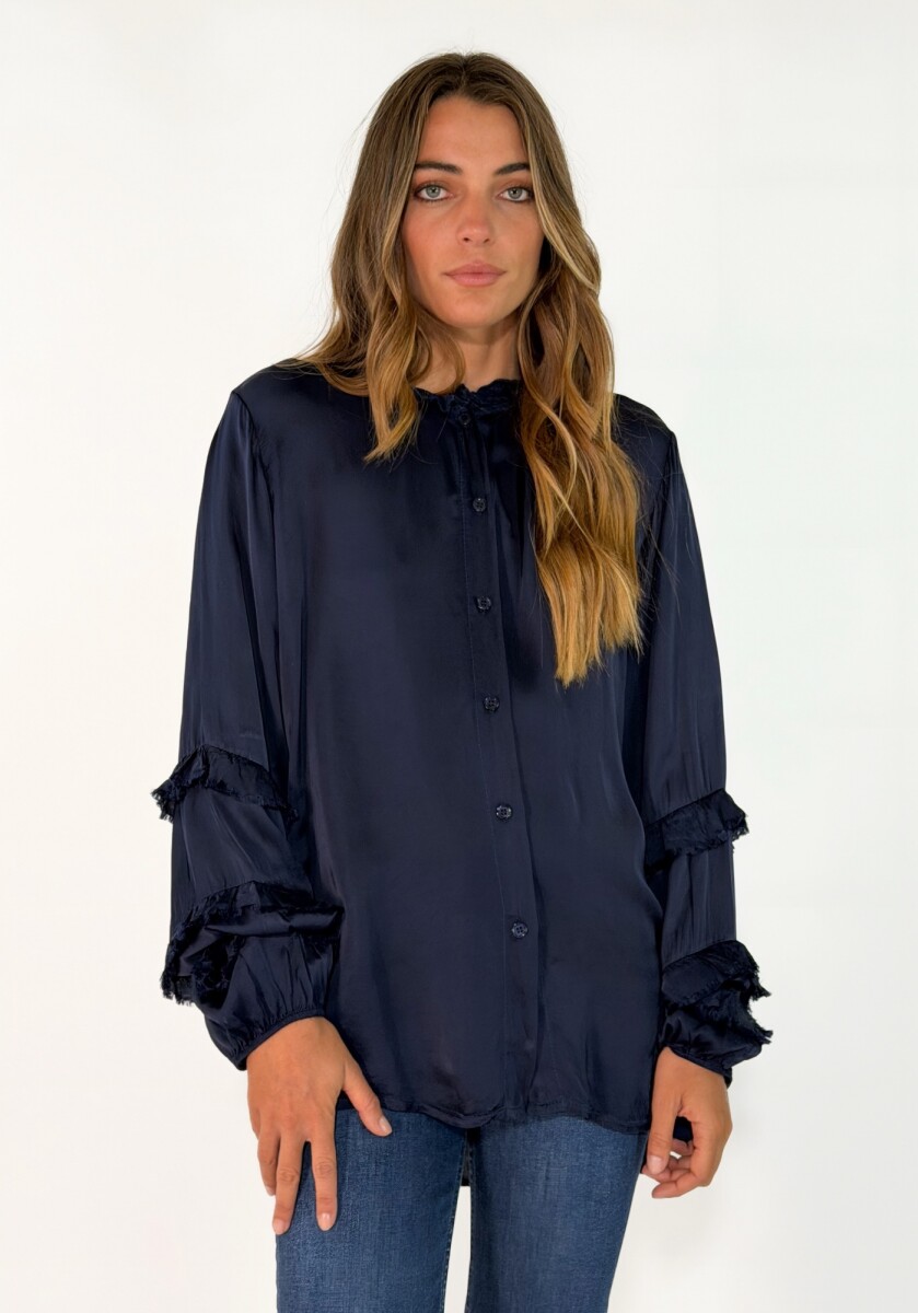 CAMISA SERORA - AZUL 