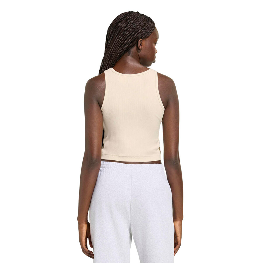 Top de Mujer Adidas W Ak Sl Rib Tnk Beige