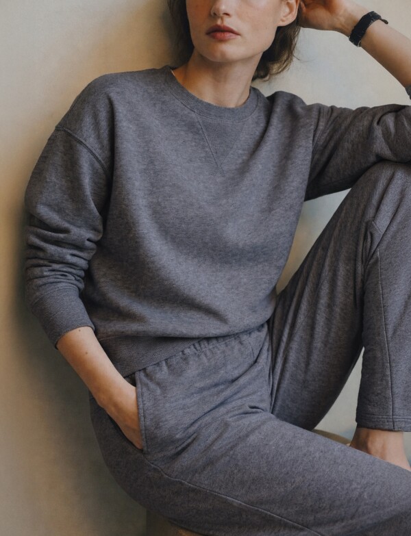 Pantalon Yoga Algodon GRIS