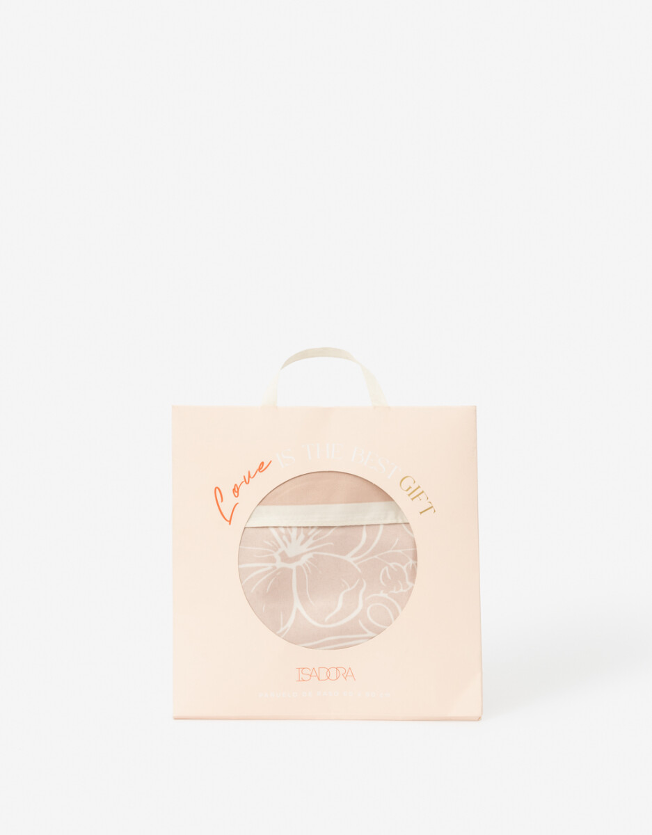 Pañuelo Estampado Con Caja Regalable 