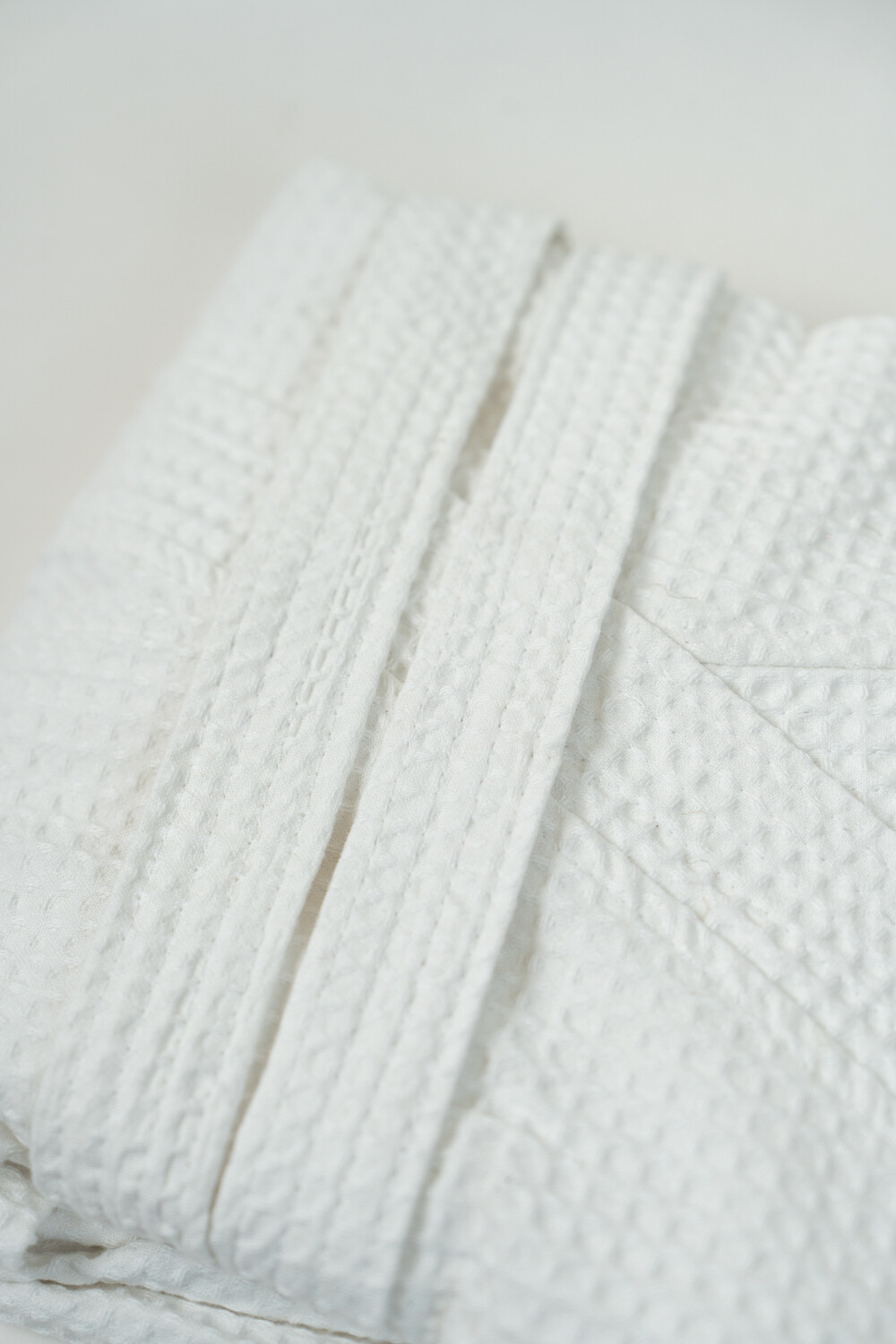 Bata De Baño Wafle Blanco