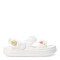 Sandalia de Niña Mini Miss Carol PARCO de goma con helados Blanco