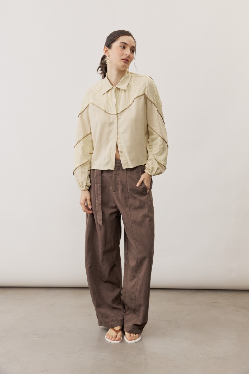 Pantalon Brot MARRON