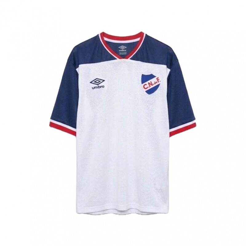 Remera Umbro Match Nacional White Blue