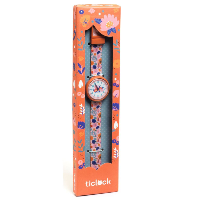 Reloj infantil Flores Ticlock Djeco Reloj infantil Flores Ticlock Djeco
