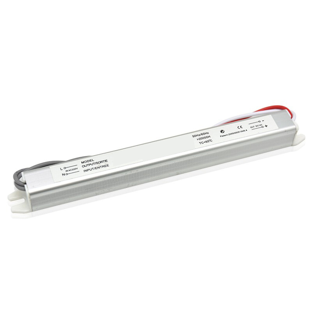 Transformador Para Cinta LED 12V Modelo Slim De 60W 