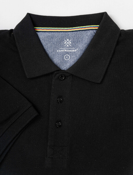 Remera m/c lisa negro