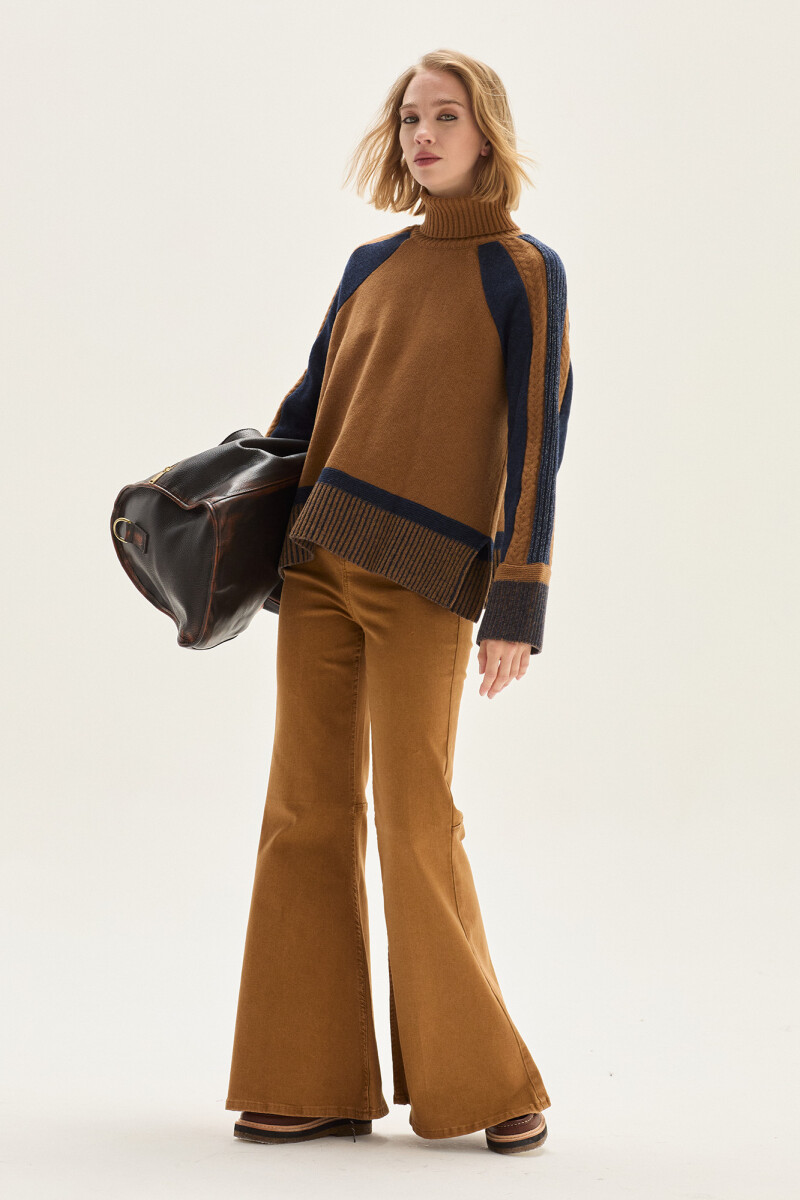 Polera Rosehill Camel