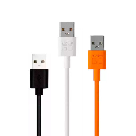 Cable De Datos Smartogo USB a USB-C Flat 1 Mts Colores Cable De Datos Smartogo USB a USB-C Flat 1 Mts Colores